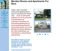 Tablet Screenshot of meridenrooms.com